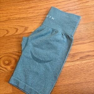 Nvgtn Green High-Waisted Shorts